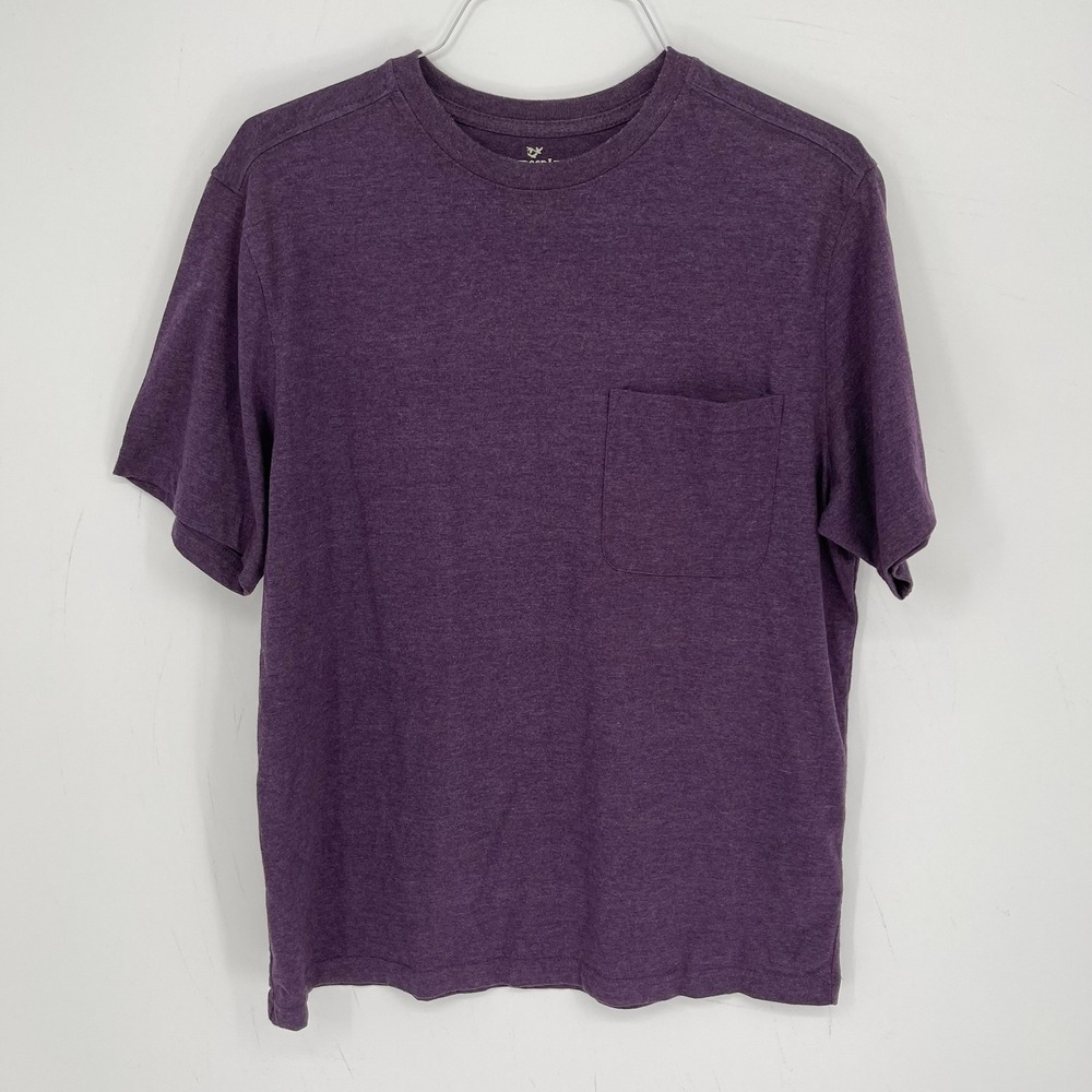 Outdoor Life Women's Purple River Washed Pocket T-Shirt Size Large